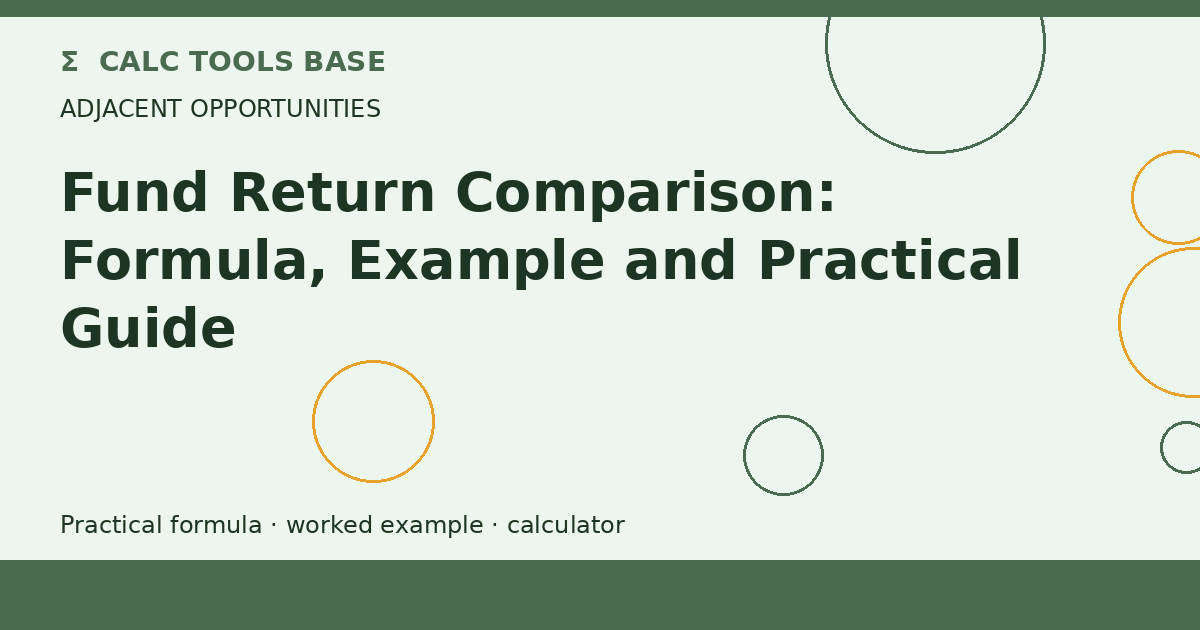 Fund Return Comparison